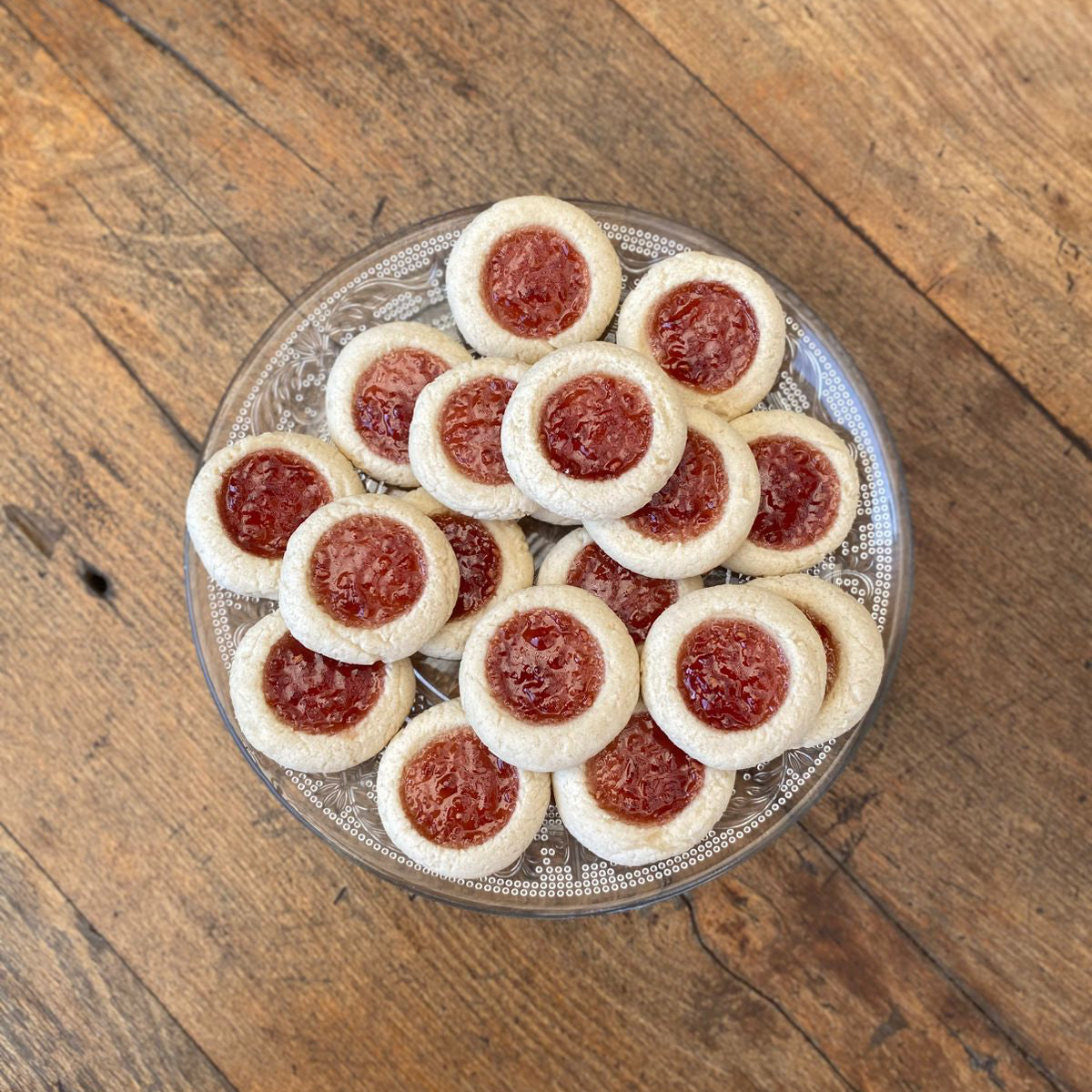 Galletas con mermelada