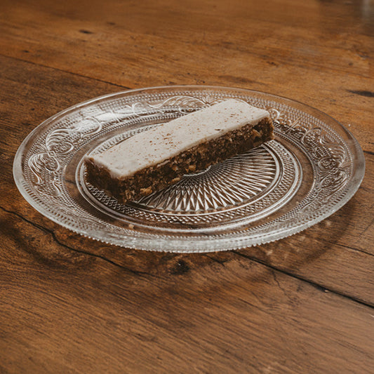 Barrita de manzana y chocolate blanco